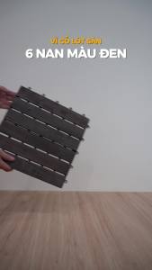 Sàn Gỗ Vỉ Nhựa ANKAN Trang Trí Ban Công Hồ Bơi Chống Nước Cong Vênh Côn Trùng Gây Hại