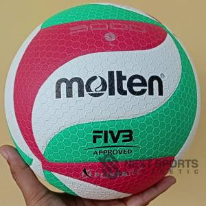 Bola Voli Original 100% Asli No 1 Molten V5M5000 Empuk Bola Voley Poli Volley Ball Support Tournament & Latihan Kit Bola Voley Lengkap - Lazada