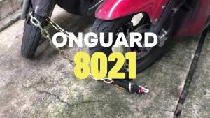 Khóa Dây Xích 10mm dài 185cm Chống Trộm Xe Máy OnGuard 8021