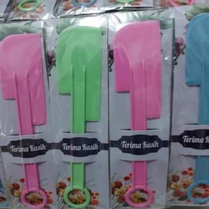 Souvenir Pernikahan Sodet Solet Spatula Kemas Alas Shabby & Plastik Kado Murah