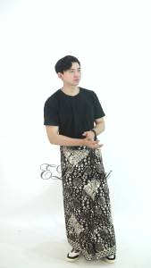 Sarung Cap Dewasa Batik Abstrak El Rumi Motif Gelembung Terlaris