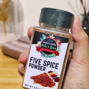 Five Spice Powder 80g in Shaker Bottle by Jinkys Daily Herbs & Spices