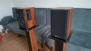 iSOLO N-S20T 40W+40W HIFI BOOKSHELF SPEAKER 2.0  BLUTOOTH 5.0 HOME THEATER SPEAKER POWERUL BASS SOUND AUDIO SPEAKER