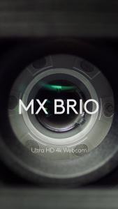 Webcam Logitech MX BRIO Ultra HD 4K - Hội họp & truyền trực tuyến Mic kép giảm ồn Show Mode USB-C