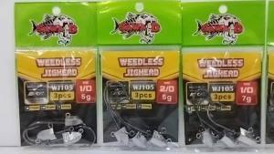 SAWA-D WEEDLESS JIGHEAD FISHING HOOK WJ105