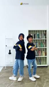 HOOFLA - BE HUMBLE TEES - Kaos Anak Perempuan Lengan Panjang