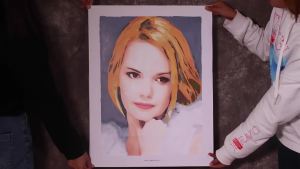 【PL Photo Custom】24/36 Color Personalised Paint By Numbers Photo Custom DIY Oil Painting By Number Picture Canvas Portrait Family Children Photo