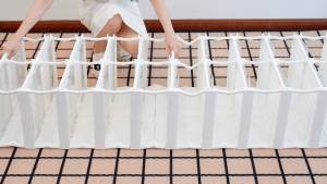 ANTBOX Rak Sepatu Susun Serbaguna Clear White Kapasitas 8 - 20 Pasang Rak Sepatu Estetik Kekinian