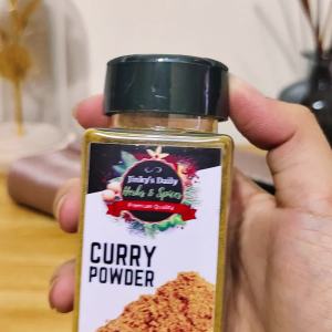Curry Powder 80g in Shaker Bottle by Jinkys Daily Herbs & Spices