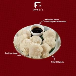 Zura Food Cireng Bumbu Rujak | Cireng Kuah Pedas Frozen Homemade Halal Premium