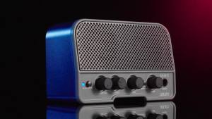 LEKATO Mini Guitar Amplifier Rechargeable Electric Guitar Amp Clean & Overdrive Effects Portable Universal Bass Amplifier