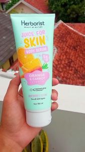 Hand Body Serum Herborist Orange & Carrot 180ml - Herborist Handbody Serum BPOM