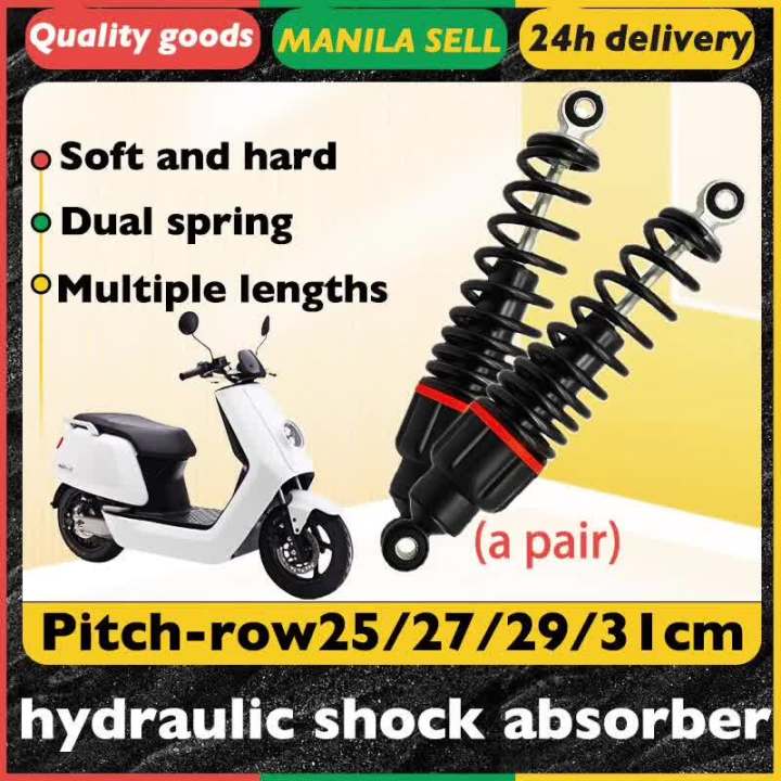 E Bike Rear Spring 【24-hour shipping】2PCS Universal 250mm 290mm 310mm E-Bike Motorcycle ...