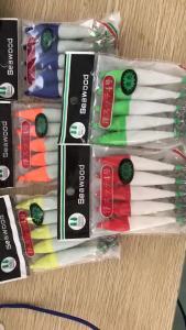 5Pcs Luminous Fishing Lures Hooks Squid Jig Luminous Hard Lure Fishing Tackle Lure Noctilucent Squid Bait