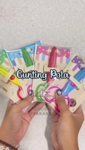 Gunting Pola Gerigi Premium: Alat Potong Kertas & Plastik Berkualitas