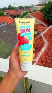 Hand Body Serum Herborist Juice for Skin Body Serum Raspberry & Tomato 180ml | Handbody pemutih kulit permanen