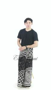Sarung Batik Cap El Rumi Pria Muslim Dewasa Terlaris Kekinian Motif Bonel