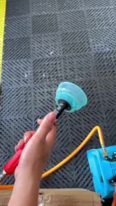 Béc loa 8 lỗdùng phun sương tưới lan.Nhựa dẻochân ren 13.8mm