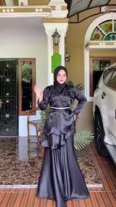 AURORA DRESS ORGANZA MIX ROBERTO CAVALI PREMIUM FREE BELT + BROS GAMIS ORGANZA TERBARU