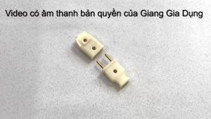 Bộ Nối Nguồn Điện Chịu Tải N2000W SOPOKA Gồm Phích Dương P1 Và Phích Âm P5 Chống Vỡ