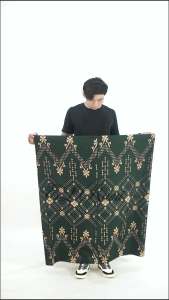 Sarung Batik Palaikat Elrumi Pria Dewasa Motif Balimun Hijau