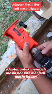 NEW PROMO YUKIDO Adapter Bor Ke Gergaji Converter Drill Adaptor Mesin Jigsaw Jig Saw