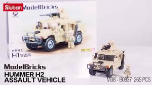 Brick Sluban Mobil Tempur Tentara Lapis Baja - Combat Guard - Assault Vehicle M38-B0837