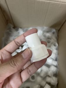 ถูกมาก (50 ตัว) คอนเน็คเตอร์ ร้อยสายไฟ ของ สีขาว ขนาด 3/8 นิ้ว หรือ 3 หุน สินค้าคุณภาพ ส่งตรงจากโรงาน