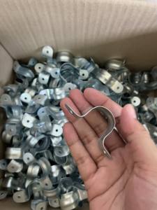 10 ตัว เข็มขัด รัด ท่อ เหล็ก 3/4 นิ้ว บรรทัดกิ๊บรัด คลิปรัด และ กิ๊บจับ พร้อมส่ง