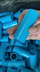 PVC ต่อตรง (10 ชั่วโมง) ขนาด 1/2 นิ้ว หรือ 4 หุน | ข้อต่อตรงหนา ใช้สวม PVC ฟ้า มาตรฐานทั่วไป พร้อมส่ง