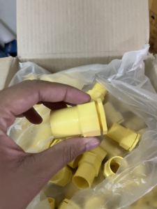 10 ตัว คอนเน็คเตอร์ สีเหลือง ระบบร้อยสายไฟ ขนาด 1/2นิ้ว หรือ 4หุน คุณภาพ ส่งตรงจากโรงาน