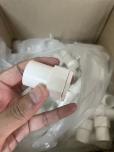 10 ตัวคอนเน็คเตอร์ สีขาว ขนาด 1/2นิ้ว หรือ 4 หุน ระบบร้อยสายไฟ คอนเน็คเตอร์ สินค้าคุณภาพ ถูกมาก ส่งตรงจากโรงาน