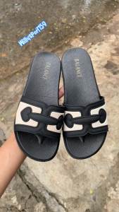 Sandal Selop Wanita DewasaTerbaru Karet Import Model Gesper Simple Korea Style