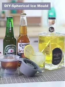 TS Silicone Round Whiskey Ice Ball Mold Maker