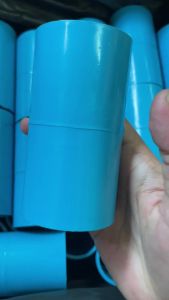 (1ตัว)PVC ต่อตรงหนา ขนาด 1"1/2 นิ้ว (1นิ้วครึ่ง) หรือ 1นิ้ว 4 หุน ต่อตรง ใช้สวมท่อ PVC ฟ้า มาตรฐานทั่วไป ข้อต่อพีวีซี พร้อมส่ง