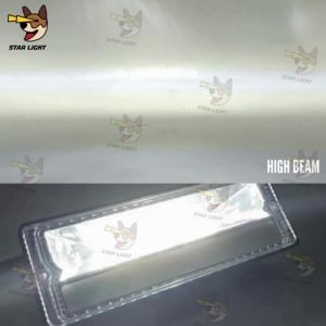 21 LED DUAL COLOR FOG LIGHT W/FLASHER HEADLIGHT BAR FOR MOTORCYCLE 12V 3135-2 UNIVERSAL [STAR LIGHT]