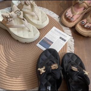Sandal Wanita Wedges Terbaru Import Fashion Sandal Jepit Wanita Soft EVA Korea Style Kekinian SPT-97