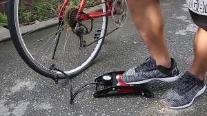 Pompa Injak Darurat Foot Pump Untuk Ban Mobil Motor Sepeda Bola dll Portable Mini FHLC