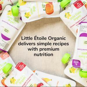 Little &Eacutetoile Organic&reg Read to Eat Baby Puree Food 6+ Months 120g I Made in Australia | Certified Organic | Allergen-free [[EXP in Description]