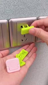 TS Power Socket Protective Cover Anti Eletric Socket Cover Protective Cover Child Protective Article