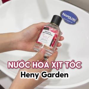 Xịt Thơm Tóc Nước Hoa Tóc Cao Cấp Bổ Sung Dưỡng Tóc 100mL HENY GARDEN - Xịt Dưỡng Thơm Tóc Hương Nước Hoa Lưu Hương Lâu