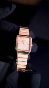 Jam Tangan Wanita Expedition EXP EX 6854 LDBRGLN Rosegold Dial Rosegold Stainless Steel Strap