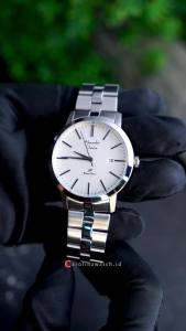 Jam Tangan Pria Alexandre Christie Primo AC 1007 MDBSSSL Silver Dial Stainless Steel Strap