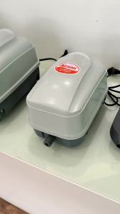 ปั้มลม Atman รุ่น HP-4000 HP-8000 HP-12000 ปั๊มลมแบบโรตารี ปั้มลมตู้ปลา บ่อปลา มีแผ่นกรองฝุ่นละซับเสียง เสียงเงียบ air pumps