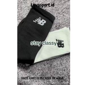 Lavasport Kaos Kaki NB Pria Wanita Dewasa Panjang Sebetis