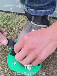 epoxy elevator pointed shoe flower garden yard grass farmland tool garden loose soil shoes sand shoe nail shoes tool lawn soil yard aeration peak