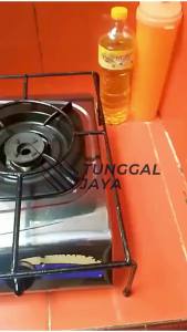 Tungku Kompor Rinnai 1 Tungku Rangka Besi Dudukan Kompor Gas Rinnai Tanam Original
