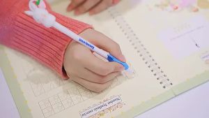 【Local Delivery】4 Book + PenSetKids Reusable Learning Copybook Reading and Writing Book Education Stationery Books