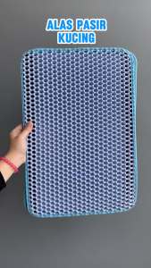 Alas Pasir Kucing Berkualitas: Karpet Pasir Kucing Double-Layer & EVA