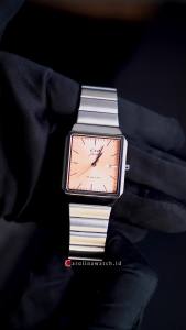 Jam Tangan Wanita Expedition EXP EX 6854 LDBSSLN Rosegold Dial Stainless Steel Strap